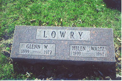 Helen M. <I>Waltz</I> Lowry 