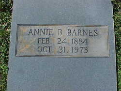 Annie Eliza <I>Brewer</I> Barnes 