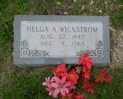 Helga Amalia <I>Bergstrom</I> Wickstrom 