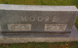 Martha Emma <I>James</I> Moore 