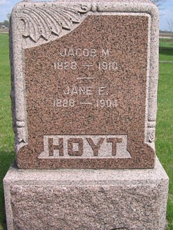 Jane E. <I>Dodge</I> Hoyt 