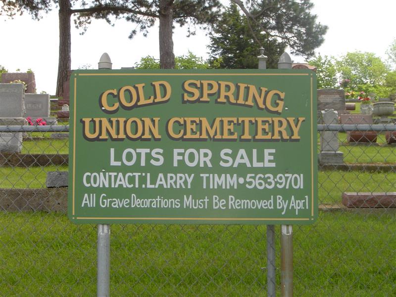 Cold Spring Union Cemetery