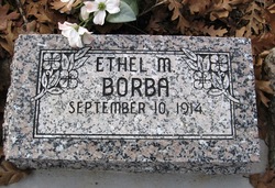 Ethel Myrl <I>Seward</I> Borba 