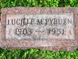 Lucille M <I>Brown</I> Pyburn 
