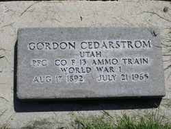 Gordon Cedarstrom 