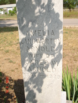 Amelia <I>Langworthy</I> Arnold Worthington 