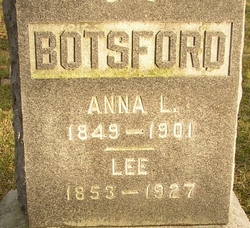 Anna L <I>Hoyt</I> Botsford 