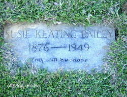 Susan Elizabeth “Susie” <I>Keating</I> Bailey 
