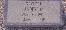 Gaylord Anderson 