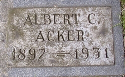 Albert C Acker 