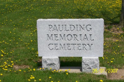 Paulding Memorial Cemetery