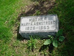 Mary Ann <I>Palen</I> Armstrong 