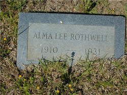 Alma Lee Rothwell 