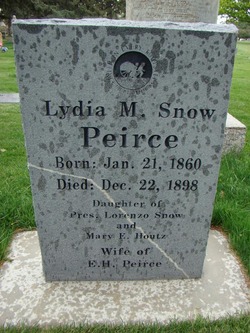 Lydia May <I>Snow</I> Peirce 