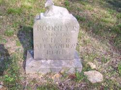 Rodney R Alexander 