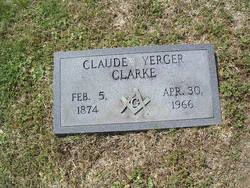 Dr Claude Yerger Clarke 