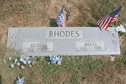 Mary Estelle <I>Reed</I> Rhodes 