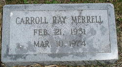 Carroll Ray Merrell 
