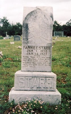 Fannie Caroline <I>Griffin</I> Starr 