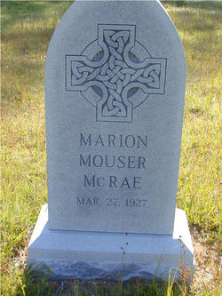 Marion <I>Mouser</I> McRae 