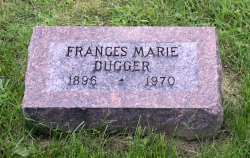 Frances Marie <I>Megginson</I> Dugger 