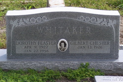 Dorothy Irene <I>Feaster</I> Whitaker 