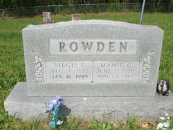 Virgil Eugene Rowden 