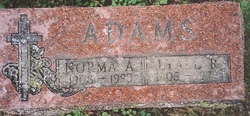 Norma Amanda <I>Halle</I> Adams 