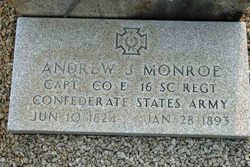 Capt Andrew Jackson Monroe 