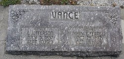 Mary Frances <I>Ferrell</I> Vance 