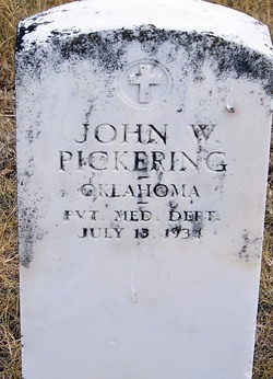 John W Pickering 