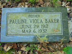 Pauline Viola <I>Bailey</I> Baker 