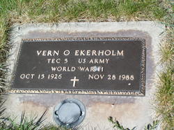 Rev Vernon Oscar “Vern” Ekerholm 