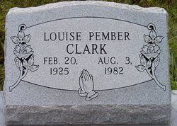 Louise <I>Pember</I> Clark 