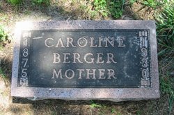 Caroline <I>Miller</I> Berger 