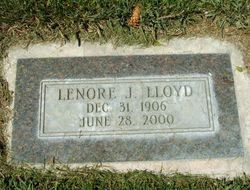 Mary Lenore <I>Jenkins</I> Lloyd 