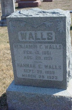 Hannah E. <I>Johnson</I> Walls 