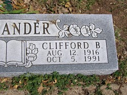 Clifford Baldridge Alexander 