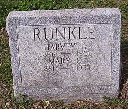 Mary C <I>Hamilton</I> Runkle 