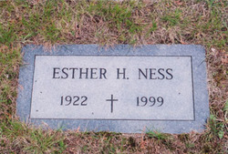 Esther Hulda <I>Ness</I> Ness 