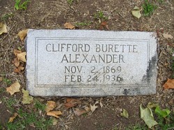 Clifford Burette Alexander 