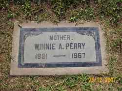 Winifred “Winnie” <I>Adams</I> Perry 