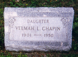 Velmah Louisa Chapin 