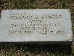 Sgt Willard Orson Arnold 