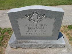 Joseph Gray Bowman 