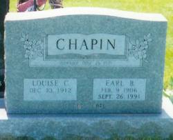 Louise Calista <I>Gorndt</I> Chapin 