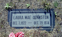 Laura Mae <I>McAdam</I> Johnston 