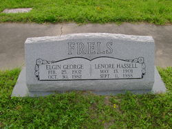 Laura Lenore <I>Hassell</I> Frels 