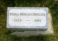 Nona Ellen <I>Minges</I> Miller 