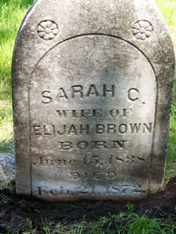 Sarah Clarinda <I>Brown</I> Brown 